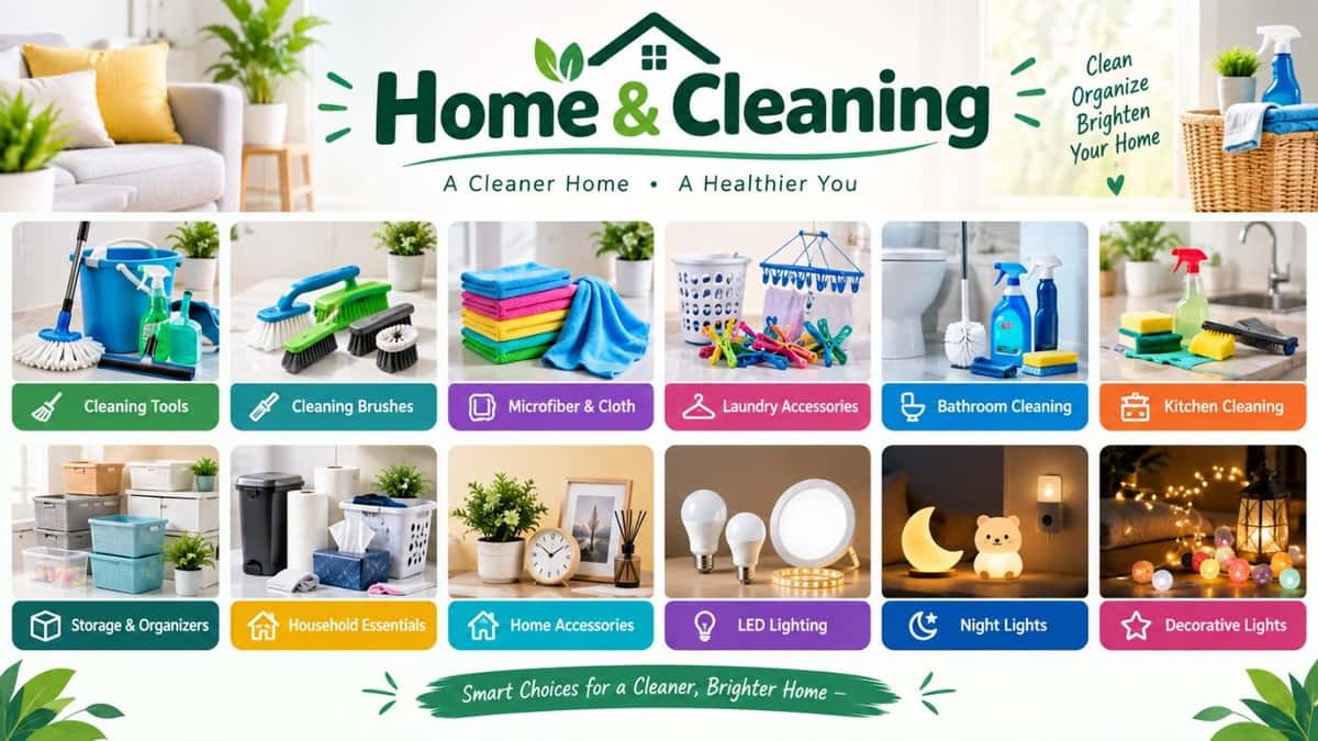 Shop Home & Cleaning at ShwapnoMart