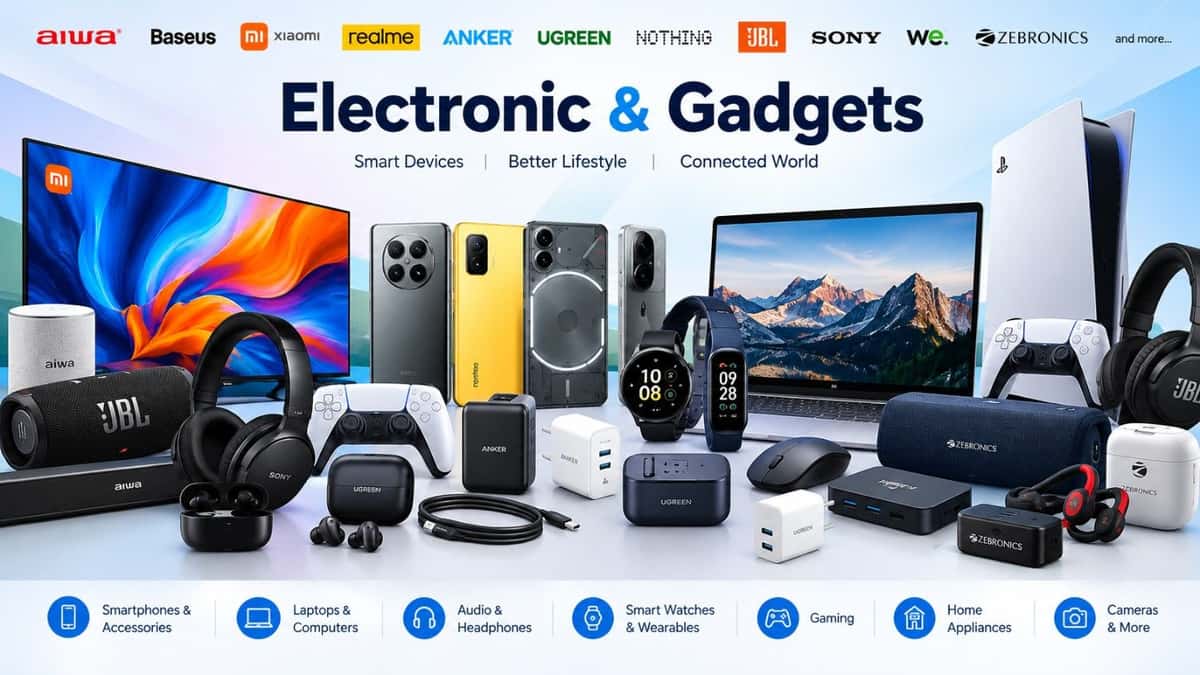 Shop Electronics & Gadgets at ShwapnoMart